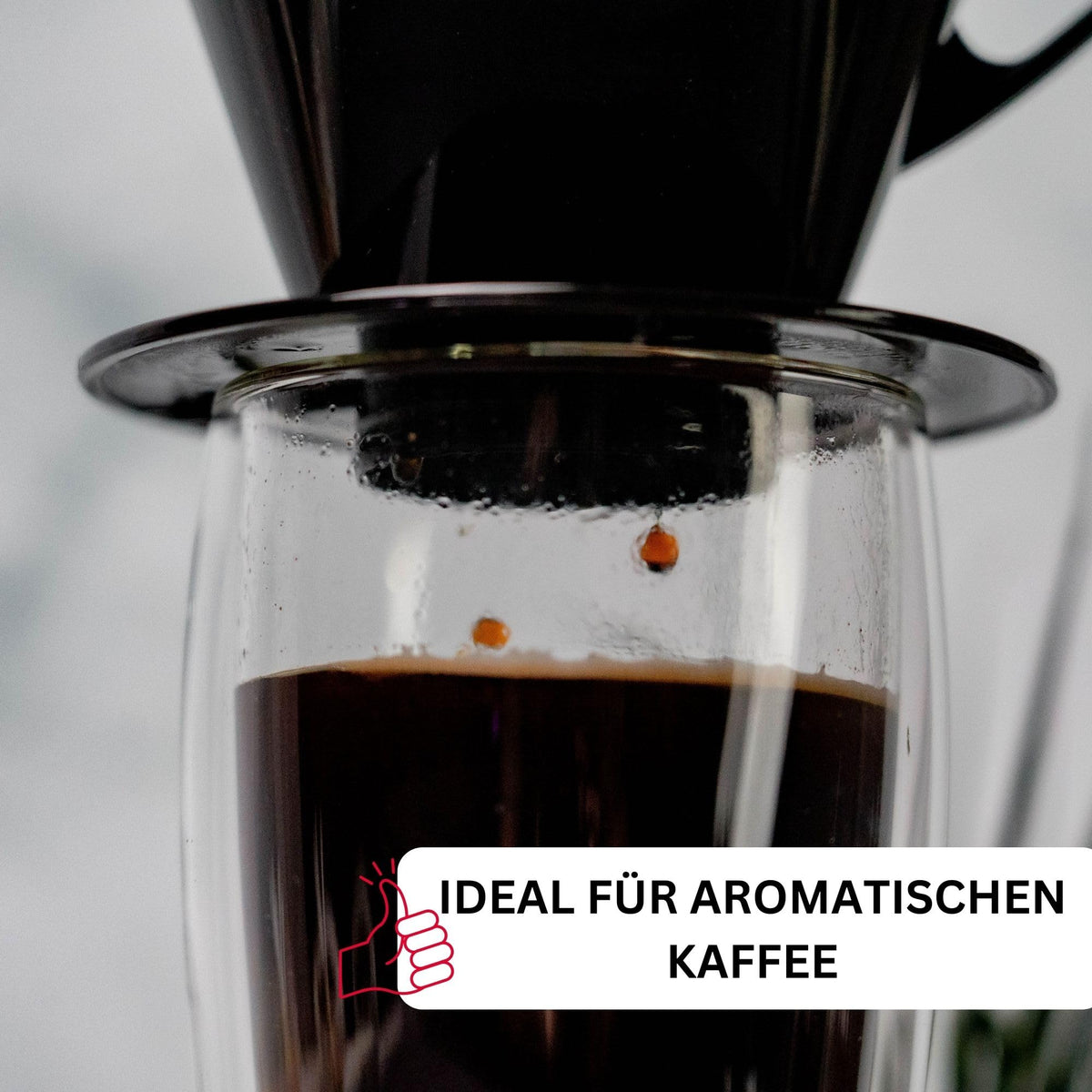 Westmark Kaffeefilter/Filterhalter, Filtergröße 4, Für bis zu 4 Tassen Kaffee, Four, 24442261